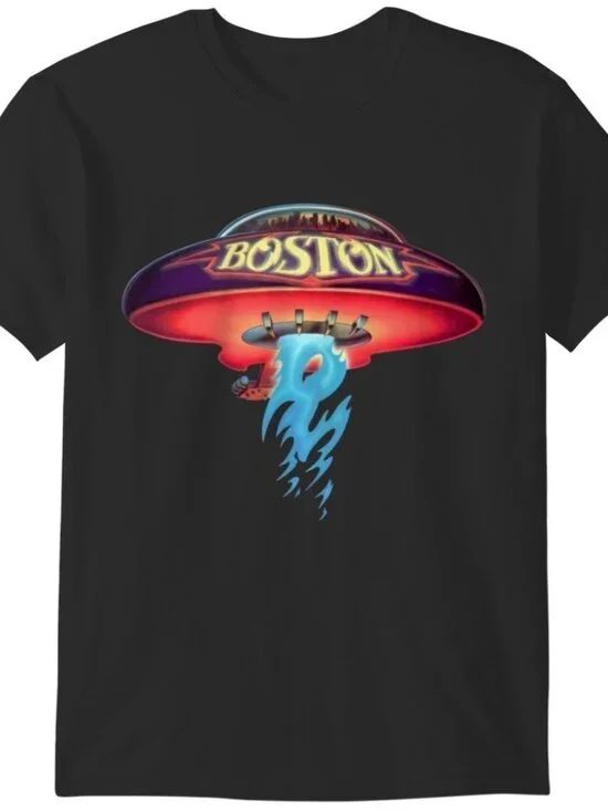 Boston Rock Band Mans Soft T shirt 250 - Picture 1 of 5